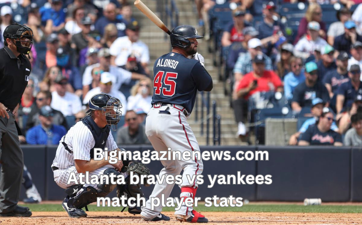 Atlanta braves vs yankees match player stats