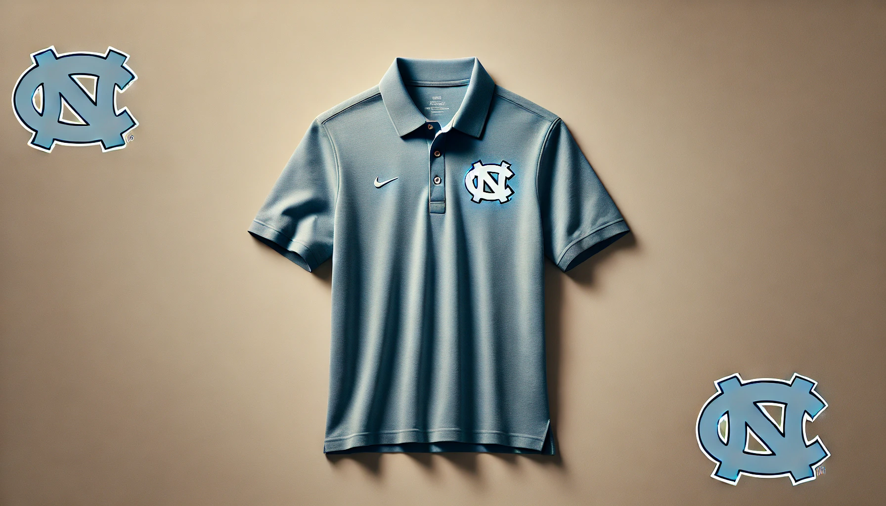 Men UNC Blue Polo Shirt Temu 3X