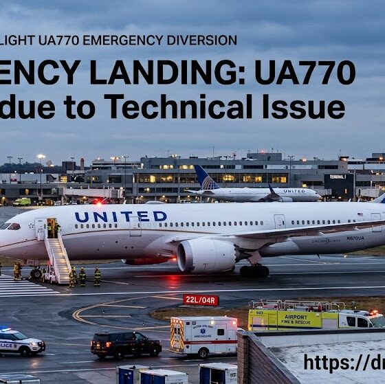 United airlines flight ua770 emergency diversion