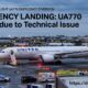 United airlines flight ua770 emergency diversion
