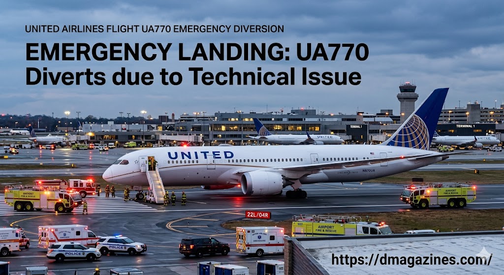 United airlines flight ua770 emergency diversion