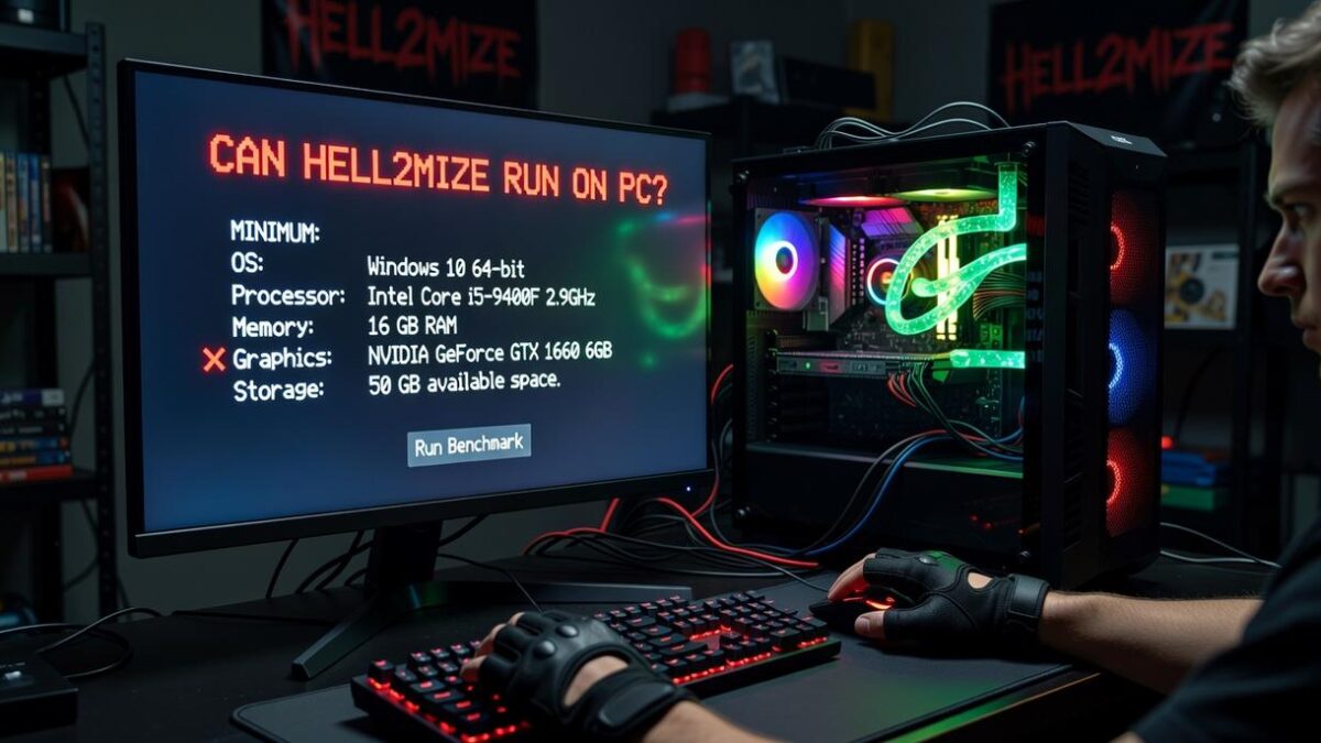 can hell2mize run on pc